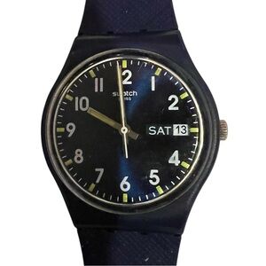 Swatch Core Collection Watch GN718 Sir Blue